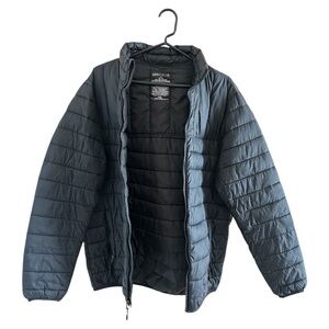 Swiss Tech Men's Black Puffer Jacket